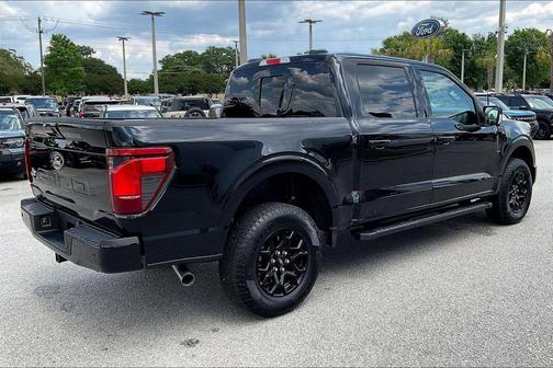 AGATE BLACK METALLIC 2025 Ford F-150 XLT