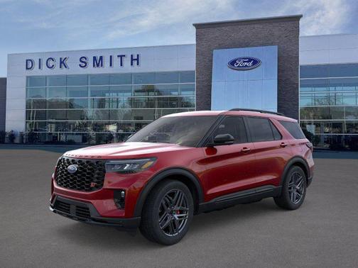 Rapid Red Metallic Tinted Clearcoat 2026 Ford Explorer ST