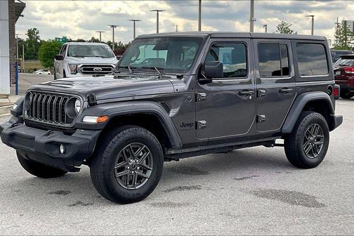 Granite Crystal Metallic Clearcoat 2025 Jeep Wrangler Sport S