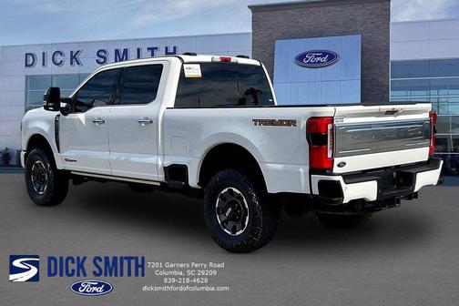 Star White Metallic Tri-Coat 2024 Ford F-350 Platinum