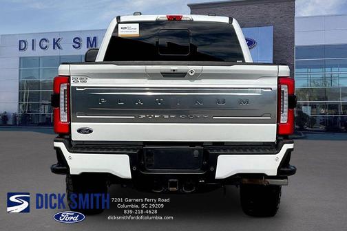 Star White Metallic Tri-Coat 2024 Ford F-350 Platinum