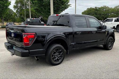AGATE BLACK METALLIC 2025 Ford F-150 STX