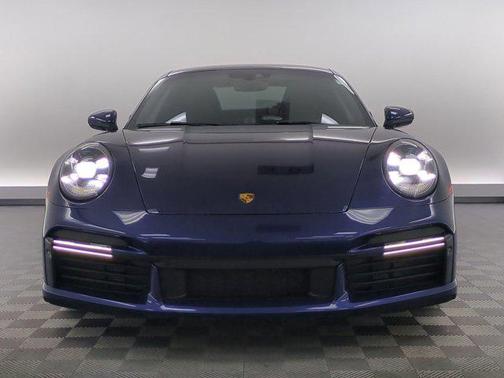 Gentian Blue Metallic 2021 Porsche 911 Turbo S