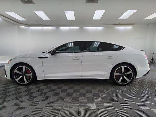 Glacier White Metallic 2023 Audi A5 Sportback 45 S Line Premium Plus