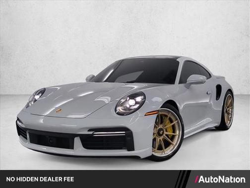 Carrara White Metallic 2022 Porsche 911 Turbo S