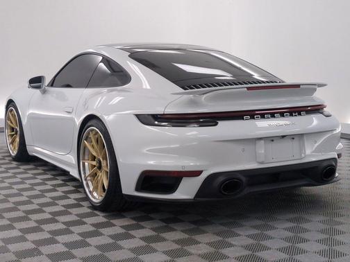 Carrara White Metallic 2022 Porsche 911 Turbo S