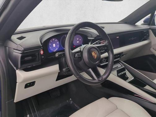 Gentian Blue 2025 Porsche Macan Macan Electric 4