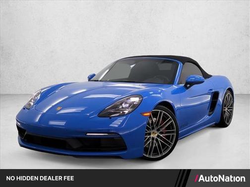 Shark Blue 2024 Porsche 718 Boxster GTS 4.0