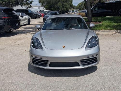 GT Silver Metallic 2024 Porsche 718 Cayman S