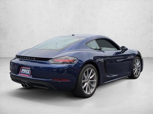 Gentian Blue Metallic 2024 Porsche 718 Cayman Coupe