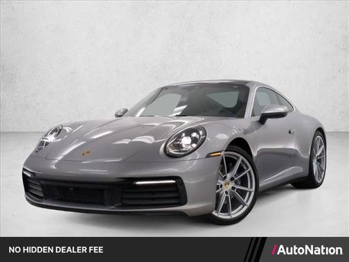 Silver/Gray 2023 Porsche 911 Carrera
