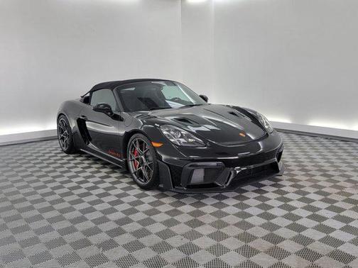 Black 2025 Porsche 718 Spyder RS