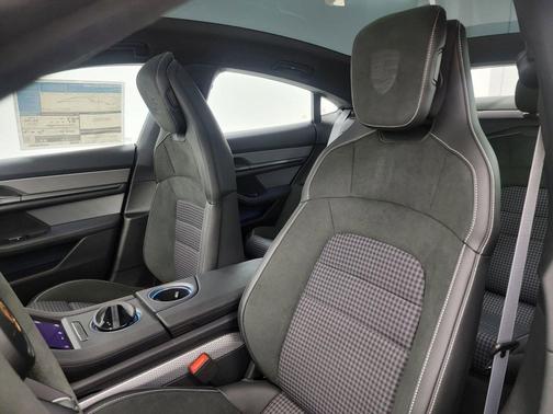 Black 2025 Porsche Taycan 4
