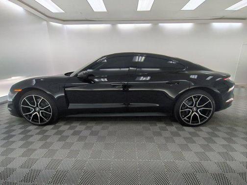 Jet Black Metallic 2024 Porsche Taycan 4S