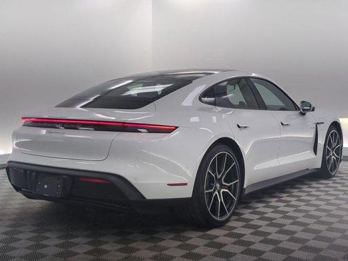 White 2026 Porsche Taycan 4
