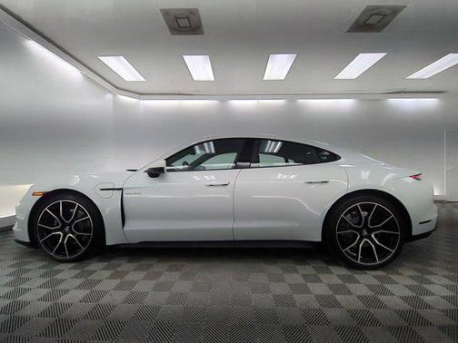 White 2026 Porsche Taycan 4