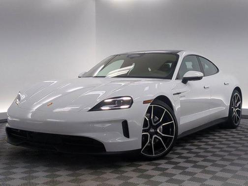 White 2026 Porsche Taycan 4