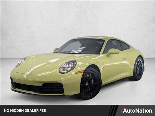 Cartagena Yellow Metallic 2025 Porsche 911 Carrera