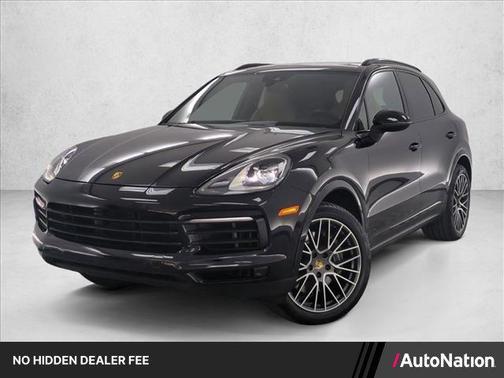Black 2023 Porsche Cayenne Platinum Edition