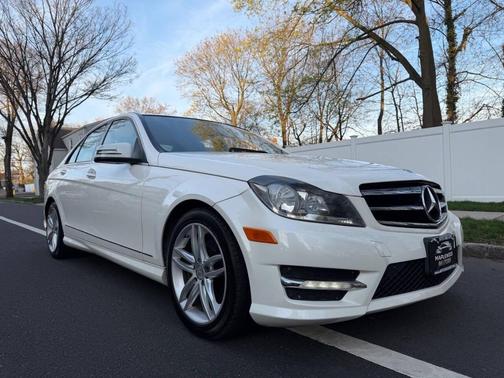 Polar White 2014 Mercedes-Benz C-Class C 250 Sport