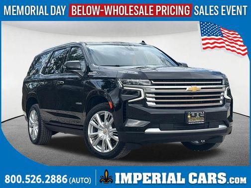 Black 2022 Chevrolet Tahoe 4WD High Country