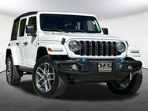 Bright White Clearcoat 2024 Jeep Wrangler 4xe Sport S