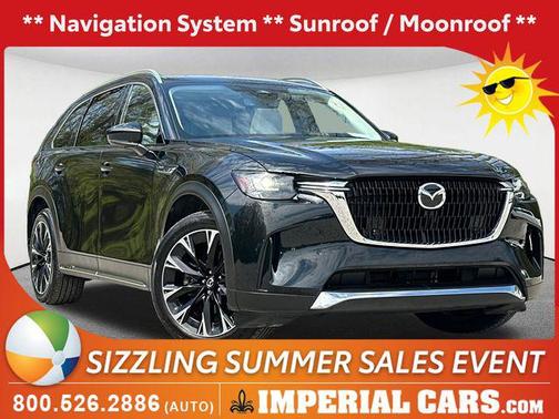 Jet Black Mica 2024 Mazda CX-90 PHEV Premium