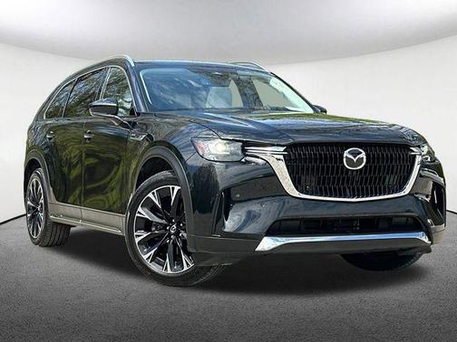 Jet Black Mica 2024 Mazda CX-90 PHEV Premium