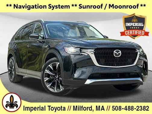 Jet Black Mica 2024 Mazda CX-90 PHEV Premium