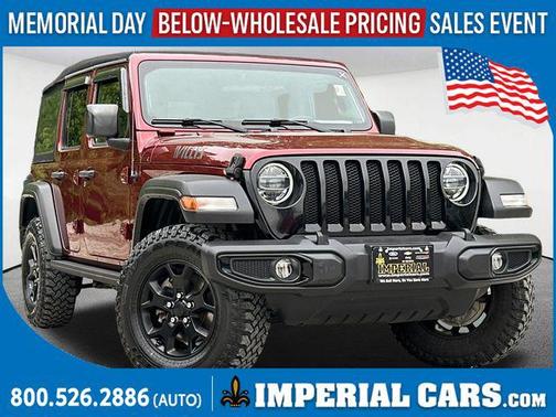 Snazzberry Pearlcoat 2021 Jeep Wrangler Willys