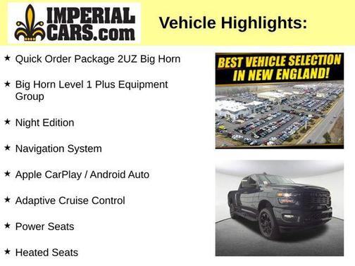 Patriot Blue Pearlcoat 2025 RAM 2500 Big Horn Crew Cab 4x4 6'4' Box