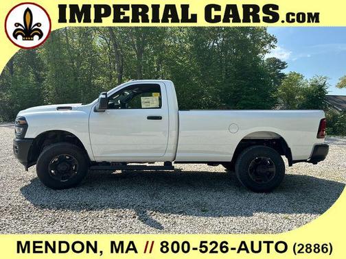 Bright White Clearcoat 2026 RAM 2500 Tradesman Regular Cab 4x4 8' Box