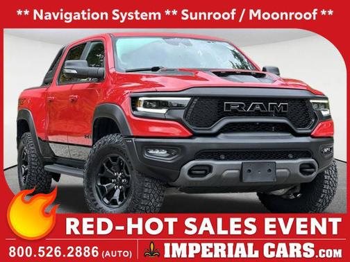 Flame Red Clearcoat 2021 RAM 1500 TRX