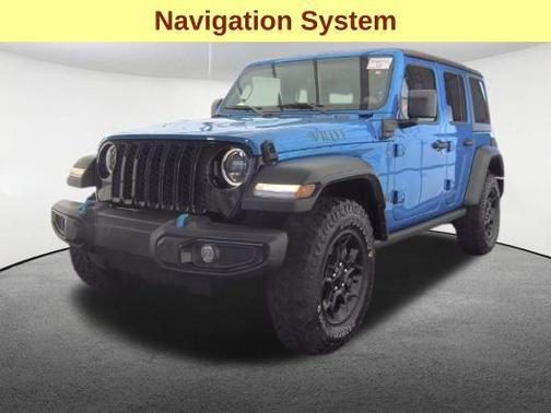 Hydro Blue Pearlcoat 2023 Jeep Wrangler 4xe Willys