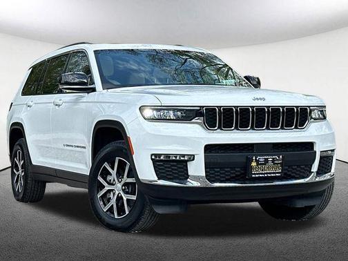 Bright White Clearcoat 2024 Jeep Grand Cherokee L Limited