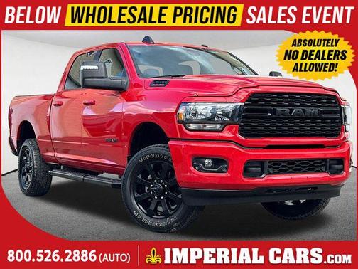 Flame Red Clearcoat 2024 RAM 2500 Big Horn Crew Cab 4x4 6'4' Box