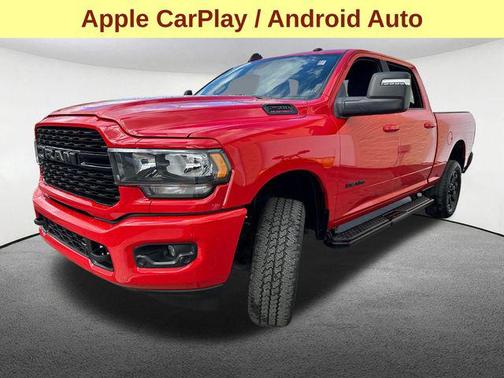 Flame Red Clearcoat 2024 RAM 2500 Big Horn Crew Cab 4x4 6'4' Box