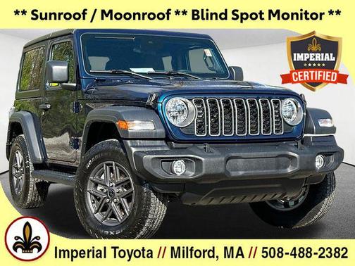 Fathom Blue Pearlcoat 2025 Jeep Wrangler Sport S