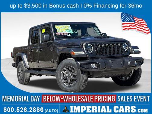Granite Crystal Metallic Clearcoat 2026 Jeep Gladiator Sport S