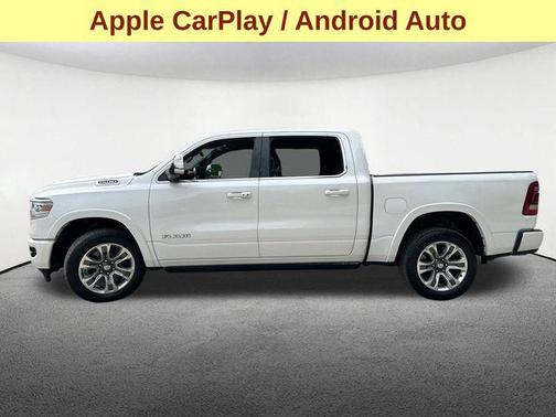 Ivory White Tri-Coat Pearlcoat 2024 RAM 1500 Longhorn