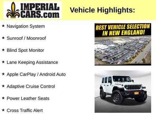 Bright White Clearcoat 2025 Jeep Wrangler Rubicon