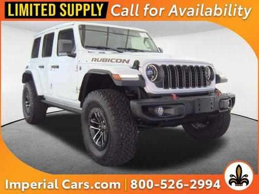 Bright White Clearcoat 2025 Jeep Wrangler Rubicon