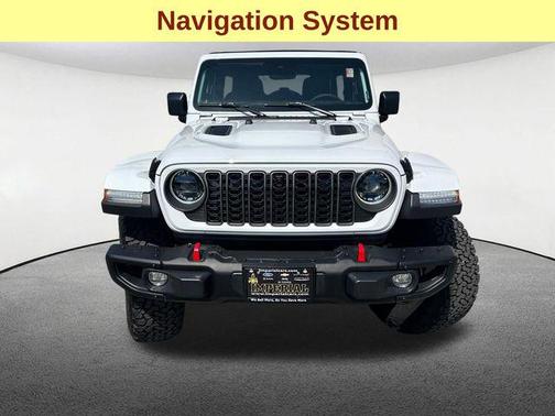 Bright White Clearcoat 2025 Jeep Wrangler Rubicon