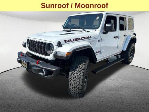 Bright White Clearcoat 2025 Jeep Wrangler Rubicon
