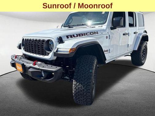 Bright White Clearcoat 2025 Jeep Wrangler Rubicon