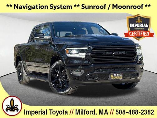 Diamond Black Crystal Pearlcoat 2022 RAM 1500 Laramie