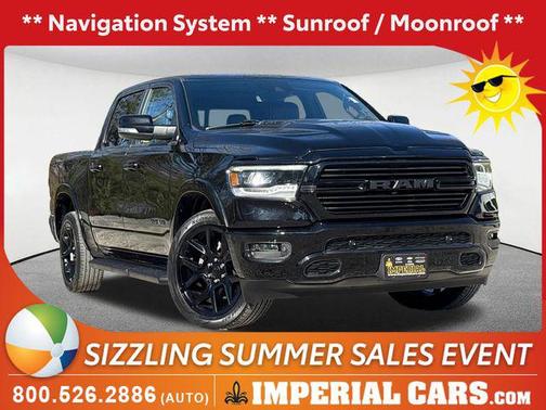Diamond Black Crystal Pearlcoat 2022 RAM 1500 Laramie