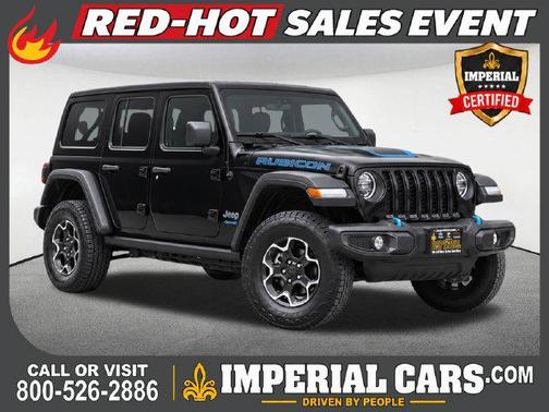Black Clearcoat 2021 Jeep Wrangler Unlimited 4xe Rubicon