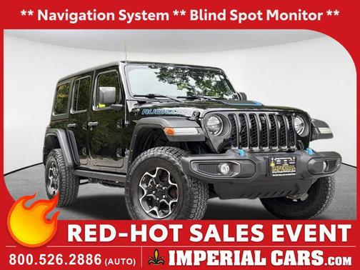 Black Clearcoat 2021 Jeep Wrangler Unlimited 4xe Rubicon