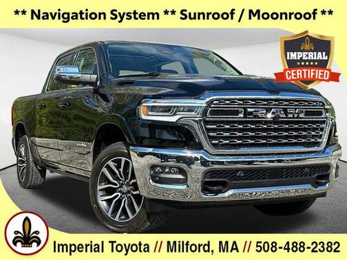 Diamond Black Crystal Pearlcoat 2025 RAM 1500 Longhorn